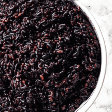Organic Forbidden Black Rice [vegan] [gluten free]